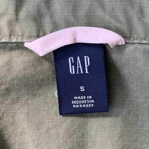 Gap Classic Design Green Khaki Cotton Anorak Barn Chore Utility Jacket S… - Picture 8 of 13